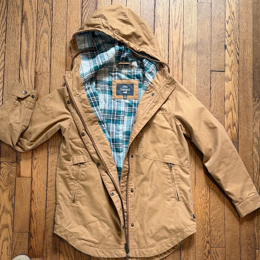 Toad&Co Forester Pass Parka Rain Jacket - Picture 4 of 5